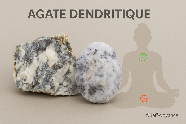 Pierre de lien et d’évolution : vertus de l’agate dendritique - Esoboutik Brest