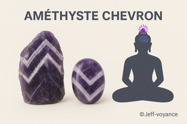 Améthyste zonée : pierre spirituelle et purificatrice - Esoboutik Brest