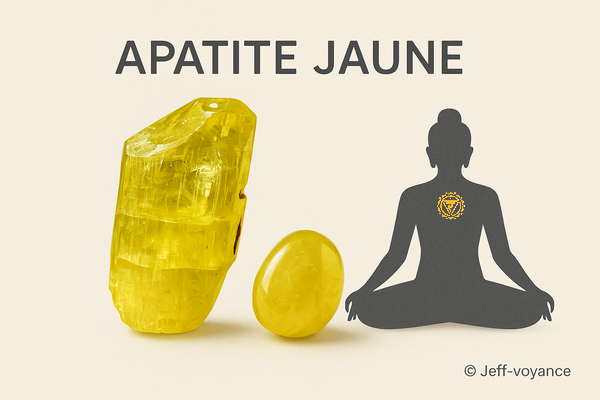 Apatite jaune : propriétés physiques et spirituelles - Esoboutik Brest