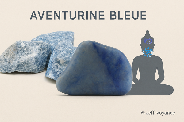 Aventurine bleue : vertus, usages et message symbolique - Esoboutik Brest