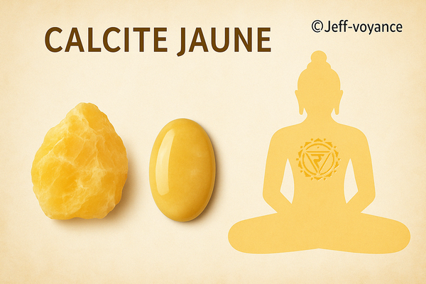 calcite jaune : joie, clarté et énergie solaire - Esoboutik Brest